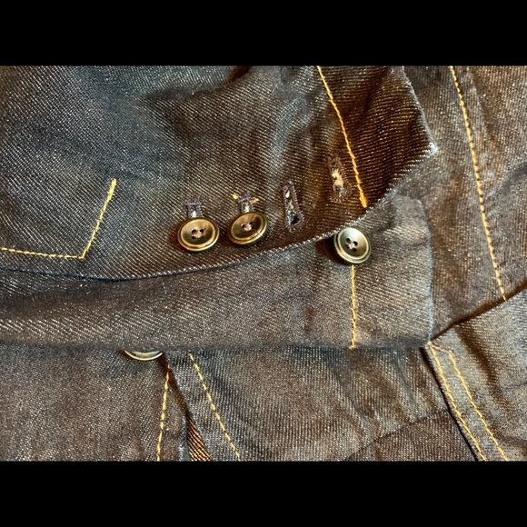 Armani Exchange Denim Blazer Sport Jacket - Picture 4 of 11